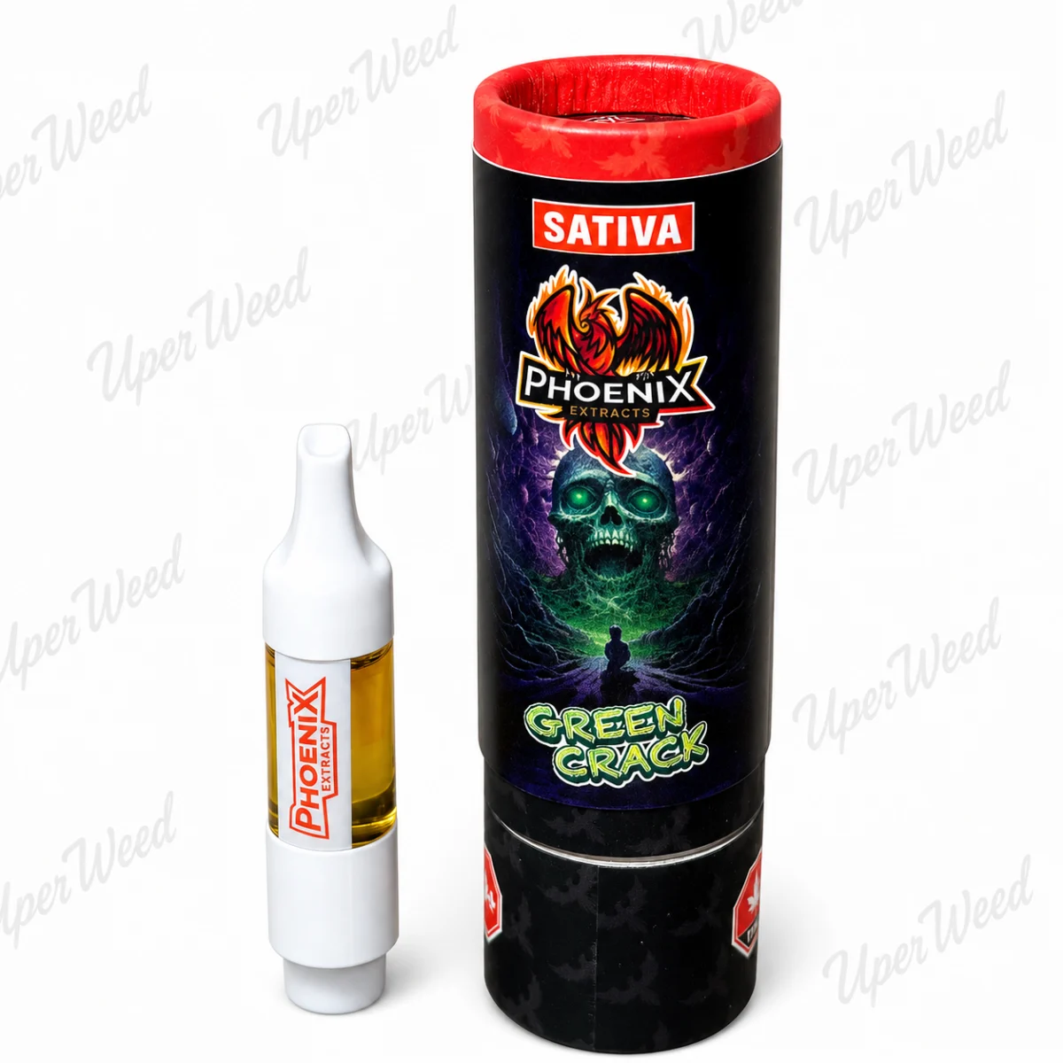 Phoenix Sativa - Green Crack 1g Live Resin Vape Cartridge product image