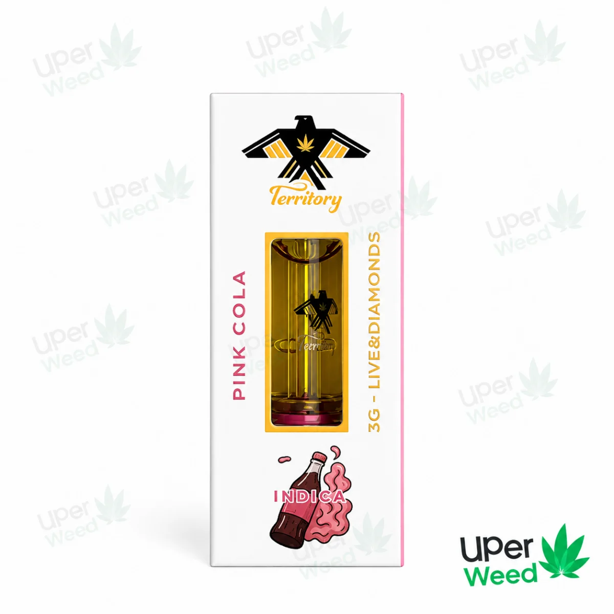 Territory 3G Cartridges | Live Diamonds Pink Cola Indica product image