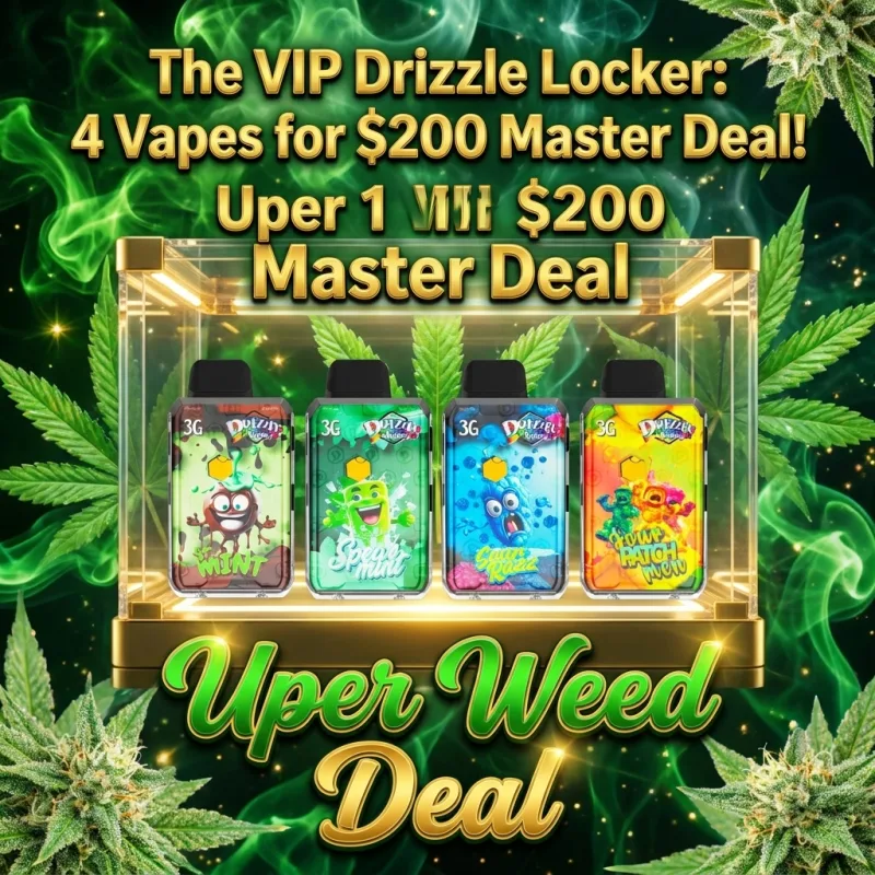 The VIP Drizzle Locker: 4 Vapes for $200 Master Deal!