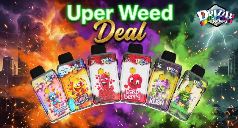 The 18-Gram Mega Apocalypse: Insane 6 Vapes for $305 Drizzle Factory Deal! product image 2