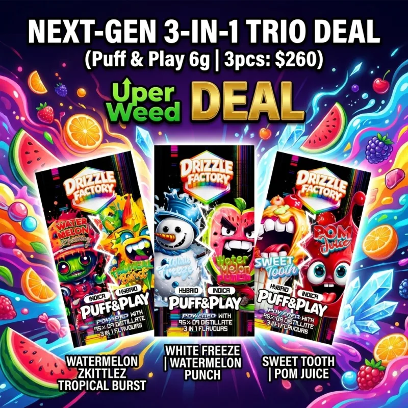 NEXT-GEN 3-IN-1 TRIO DEAL (Puff & Play 6g | 3pcs: $260) product image 2