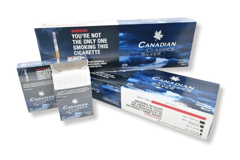Canadian Classic Silver Cigarettes